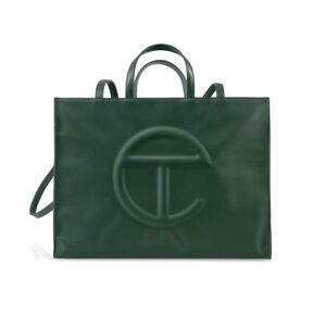 Telfar Dark Olive Medium Shopping Bag